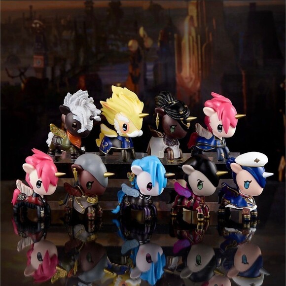 tokidoki x ARCANE Unicorno Full Set w/Chaser, Viktor & Jinx (Special Edi… - Picture 1 of 12
